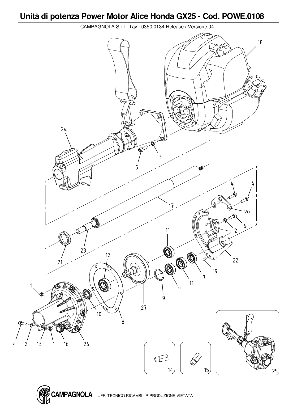 POWE.0108_Unità di potenza Power Motor Alice Honda GX25